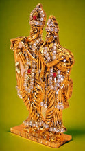 Load image into Gallery viewer, Radha Krishna Idol Showpiece Murti Gifts Home Decor ( 3cm x 1.8cm x 0.5cm) Gold