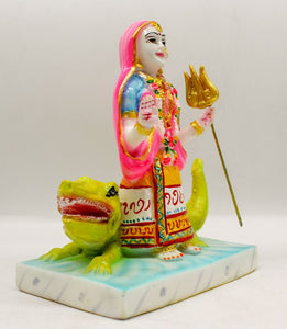 Hindu God Khodiyar Idol For Home Temple Home Decor