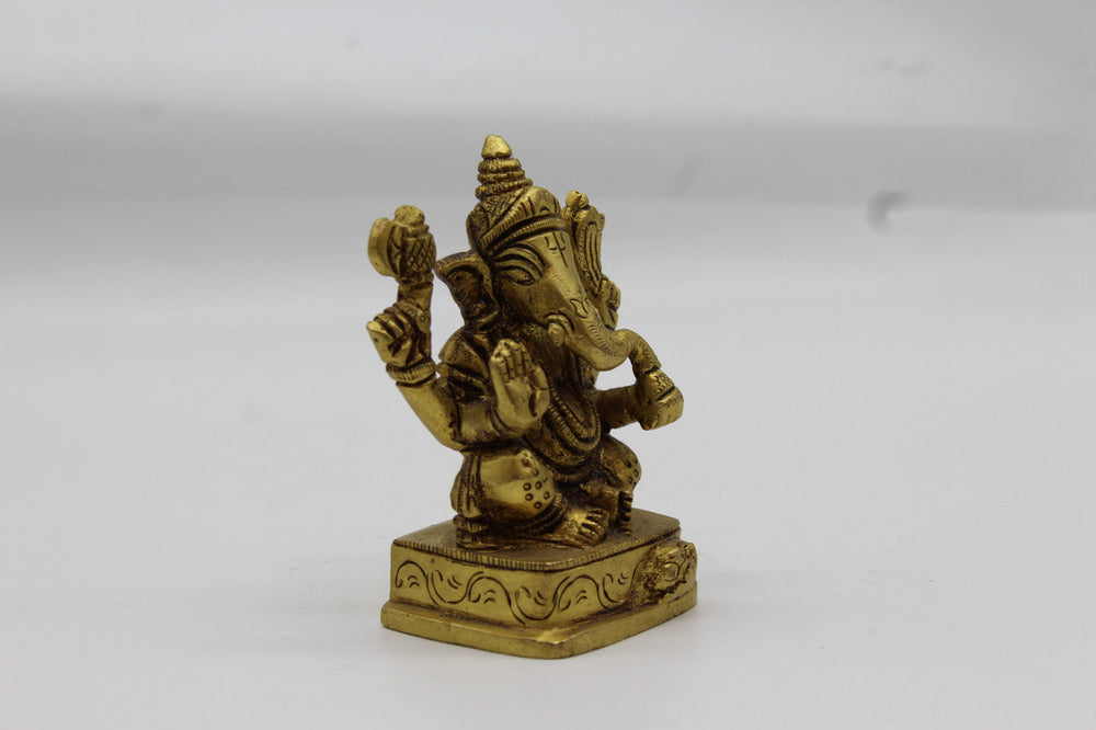Brass Ganesh statue