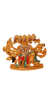 Lord Bahubali Hanuman Idol for home,car decore (1.5cm x 1.8cm x 0.5cm) Gold