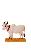 Load image into Gallery viewer, Cow with Positive Energy for Home offers Wealth(1cm x 1.5cm x 0.5cm) White