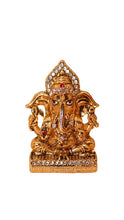 Load image into Gallery viewer, Ganesh Bhagwan Ganesha Statue Ganpati for Home Decor(2cm x 1.9cm x 0.8cm) Gold