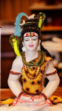 Load image into Gallery viewer, Lord Shiva Shankar Statue Bhole Nath Murti Home Decor( 15cm x 13cm x 7cm) Yellow