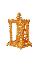 Laxmi Hindu God Hindu God laxmi fiber idol ( 2cm x 1.4cm x 0.5cm) Gold
