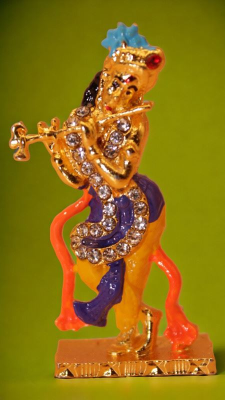 Lord Krishna,Bal gopal Statue,Home,Temple,Office decore(2cm x1cm x0.5cm)Mixcolor