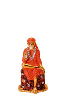 Load image into Gallery viewer, Sai Baba Statue Divine for Your Home/car Decor Gold