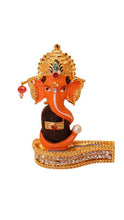 Load image into Gallery viewer, Ganesh Bhagwan Ganesha Statue Ganpati for Home Decor(3cm x 2.2cm x 1cm) Gold