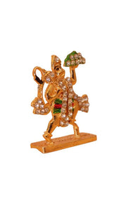 Lord Bahubali Hanuman Idol for home,car decore (1.5cm x 1cm x 0.5cm) Gold