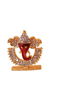 Load image into Gallery viewer, Ganesh Bhagwan Ganesha Statue Ganpati for Home Decor(1.5cm x 1cm x 0.5cm) Gold