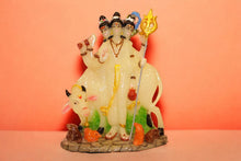 Load image into Gallery viewer, Dattatreya Idol, Tridev Idols, Dattatreya, Statue, God Datta Idol,Trimurti Green