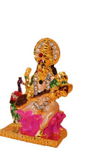 Load image into Gallery viewer, Goddess Saraswati Hindu Goddess of Knowledge &amp; Music Gold