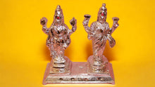 Load image into Gallery viewer, Lord Vishnu Laxmi Sculpture Decorative (5cm x 4.5cm x 2cm) Silver