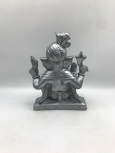Load image into Gallery viewer, Ganesh Ganesha Ganpati Ganapati Hindu God Hindu God Ganesh fiber idol Silver