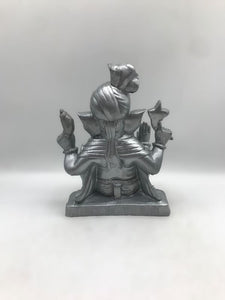 Ganesh Ganesha Ganpati Ganapati Hindu God Hindu God Ganesh fiber idol Silver