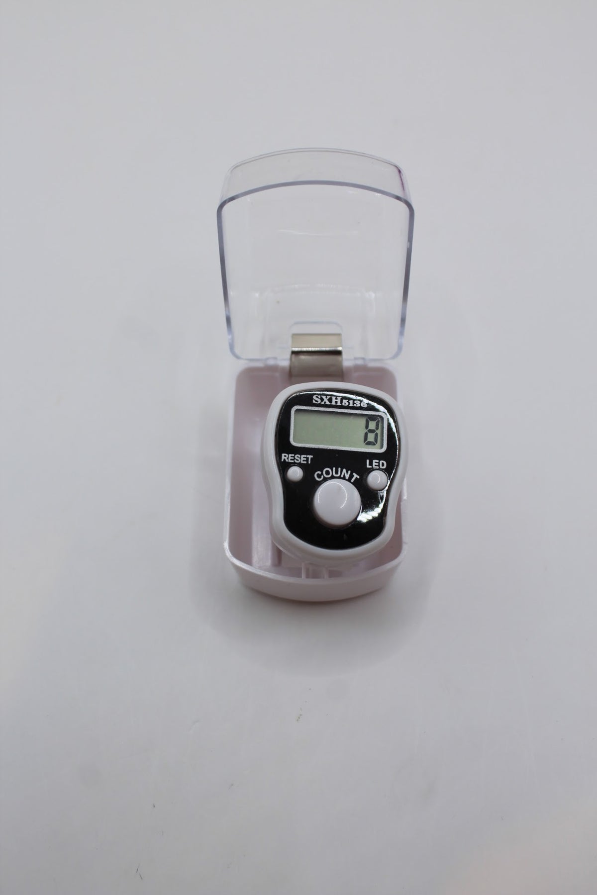 Digital finger counter for jaap, white colour