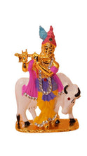 Load image into Gallery viewer, Lord Krishna,Bal gopal Statue,Home,Temple,Office decore(4cm x 2cm x 1cm) Blue