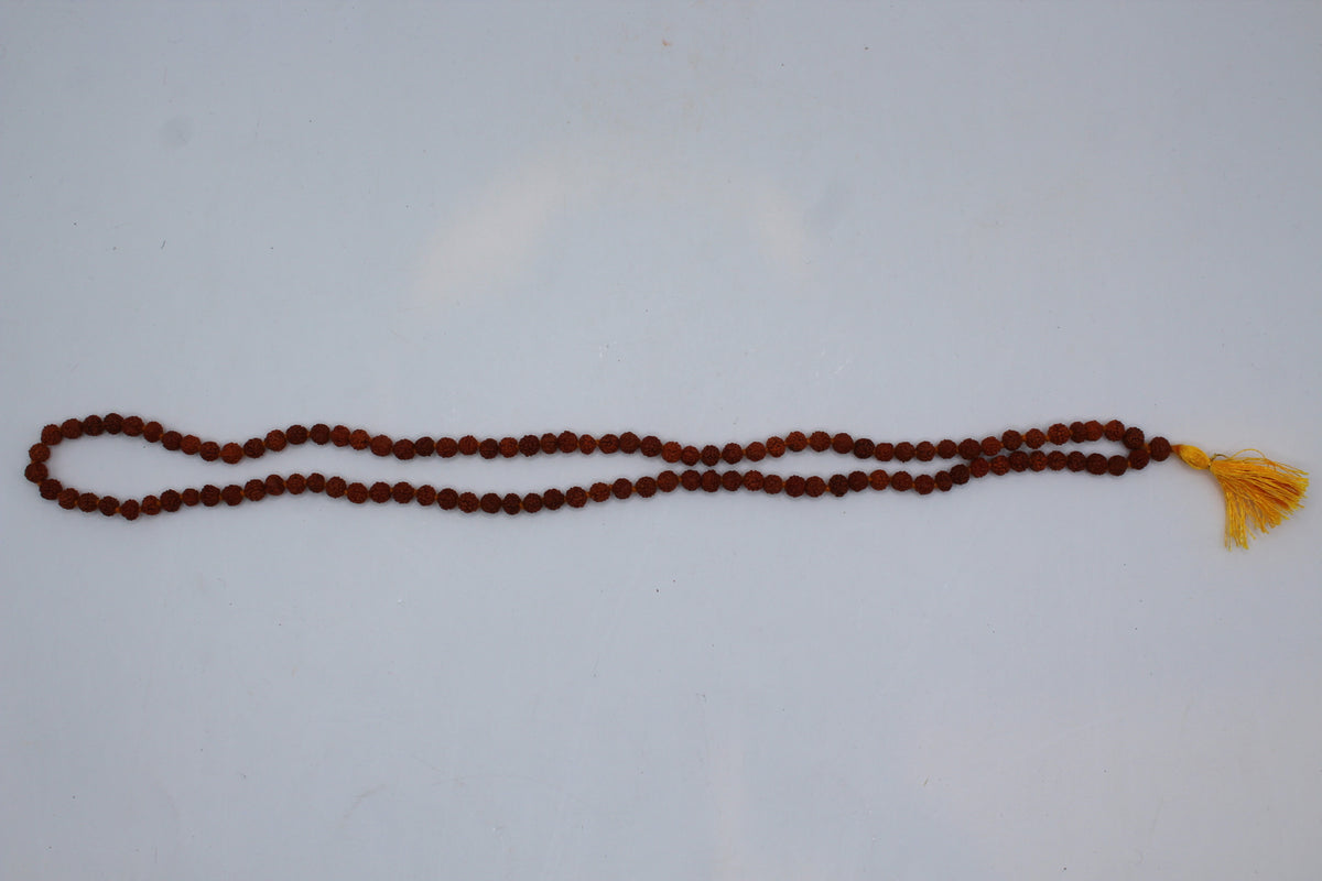 Rudraksh mala, small beads