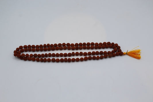 Rudraksh mala, medium beads