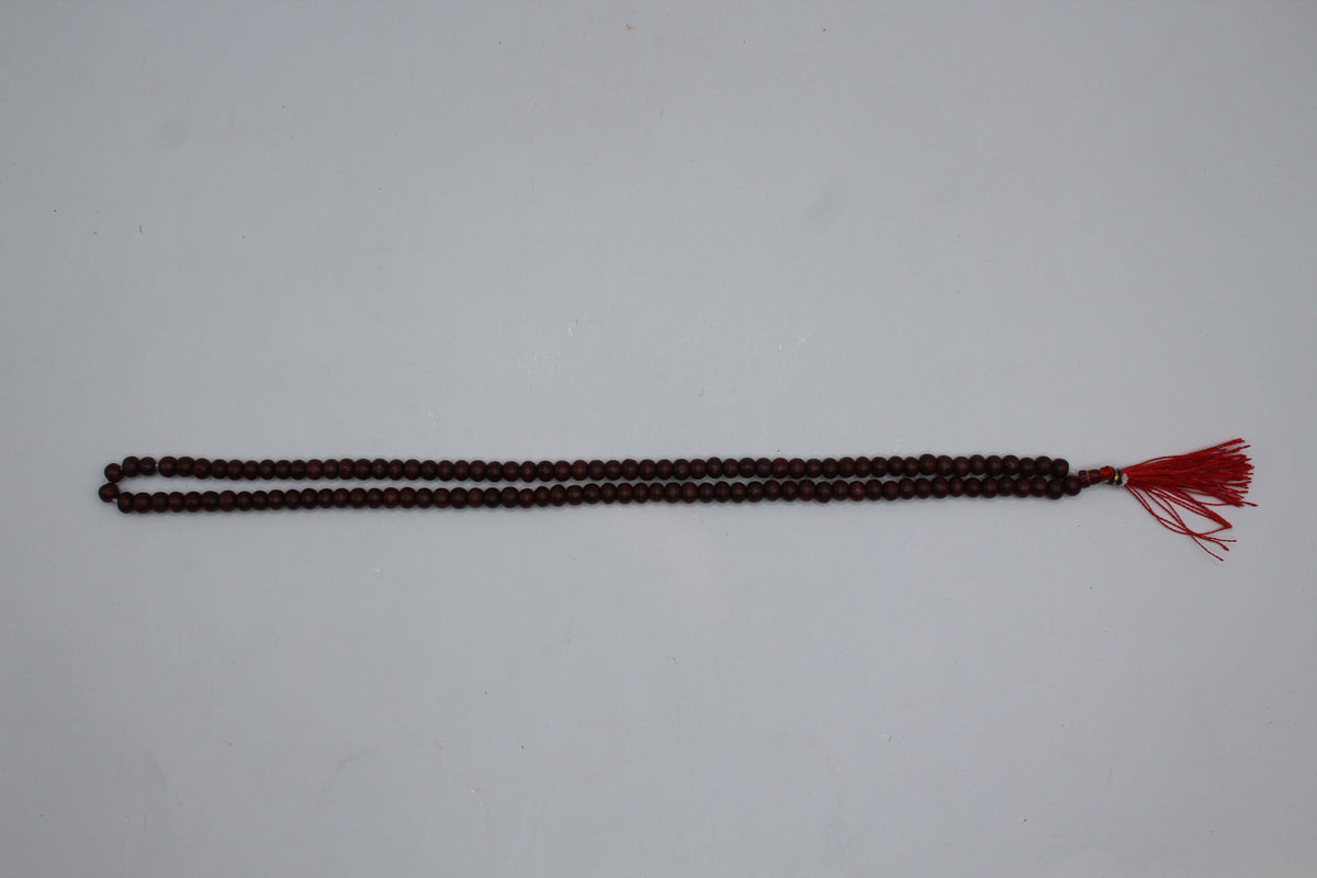 Red sandalwood mala