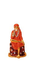 Load image into Gallery viewer, Sai Baba Statue Divine for Your Home/car Decor Gold