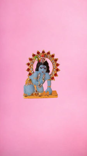 Lord Krishna,Bal gopal Statue,Home,Temple,Office decore(2cm x1.5cm x0.5cm)Blue