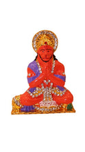 Load image into Gallery viewer, Lord Bahubali Hanuman Idol for home,car decore (3cm x 1.4cm x 0.5cm) Orange