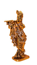 Load image into Gallery viewer, Lord Krishna,Bal gopal Statue,Home,Temple,Office decore(3cm x 1.5cm x 0.8cm)Gold
