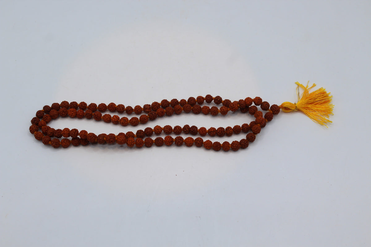 Rudraksh mala, small beads