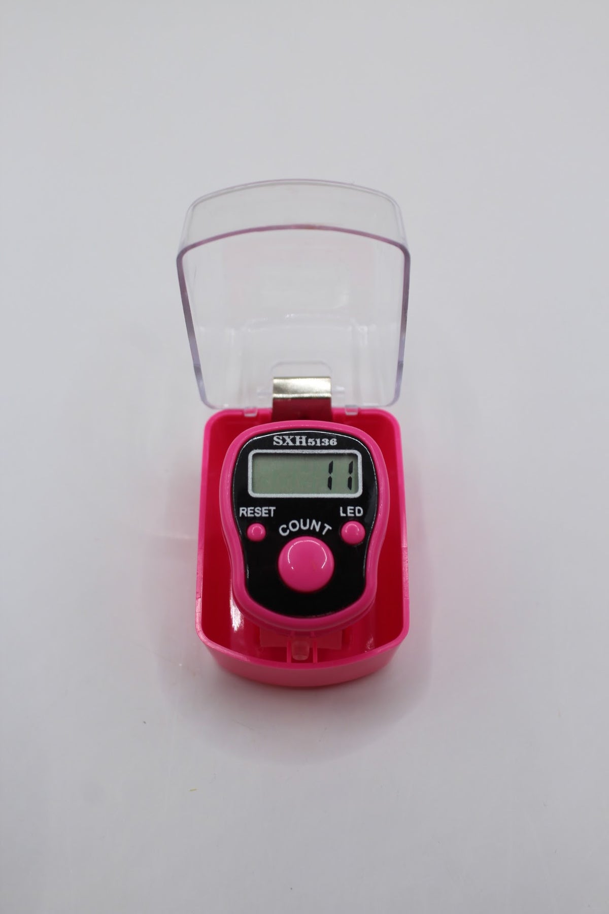 Digital finger counter for jaap, pink colour