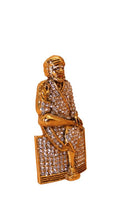 Load image into Gallery viewer, Sai Baba Statue Divine for Your Home/car Decor Gold