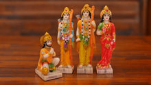 Load image into Gallery viewer, Lord Ram Darbar statue for Home/Office decoration (9cm x 7cm x 4cm) Mixcolor
