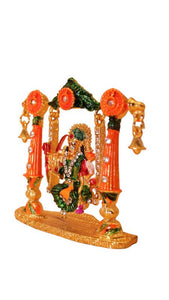 Goddess Ambaji Maa Durga Sitting Idol Statue Gold