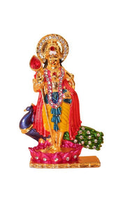 Kartik Ji Murti Idol/Statue for Pooja Gift decore Gold