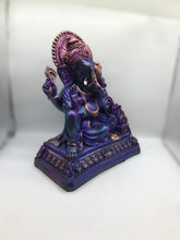 Load image into Gallery viewer, Ganesh Ganesha Ganpati Ganapati Hindu God Hindu God Ganesh fiber idol Purple