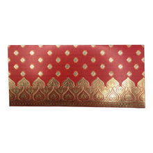 Load image into Gallery viewer, Envelopes Envelope Money holder Diwali Wedding Gift Card Pack of 10 Red