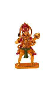 Lord Bahubali Hanuman Idol for home,car decore (2cm x 1cm x 0.5cm) Gold