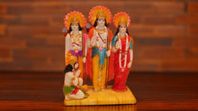 Load image into Gallery viewer, Lord Ram Darbar statue for Home/Office decoration (16cm x 11cm x 6cm) Mixcolor