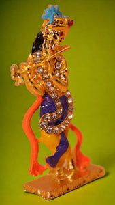 Lord Krishna,Bal gopal Statue,Home,Temple,Office decore(2cm x1cm x0.5cm)Mixcolor