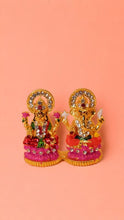 Load image into Gallery viewer, Laxmi Ganesh Idol Statue showpiece Decoration for Home Gold