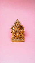 Load image into Gallery viewer, Ganesh Bhagwan Ganesha Statue Ganpati for Home Decor(2.2cm x 2.9cm x 0.5cm) Gold
