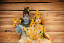 Load image into Gallery viewer, Shiva Parvati Shiv Parivar Shankar Bhagwan Ganesh Family Murti Idol Multicolor