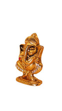 Load image into Gallery viewer, Ganesh Bhagwan Ganesha Statue Ganpati for Home Decor(1.8cm x 1.2cm x 0.5cm) Gold