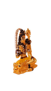 Lord Shiva Shankar Statue Bhole Nath Murti Home Decor(2cm x 1.4cm x 0.5cm) Blue