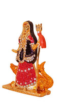Load image into Gallery viewer, Hindu God Khodiyar Statue Idol For Home Temple Decor(3cm x 2.6cm x 0.8cm) Gold