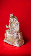 Load image into Gallery viewer, Shiv Parivar Shankar Parvati Ganesha Family Idol ( 4cm x 3cm x 1.5cm) Silver