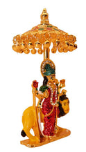Load image into Gallery viewer, Durga Murti for Puja Statue Sculpture for puja,decore Gold