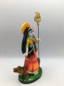 Hindu God Khodiyar Statue Idol For Home Temple Home DecorColorful