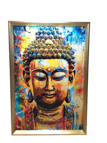 Buddha Frame Buddha Frame Buddha Wall Frame Hanging Home Decore Multi color
