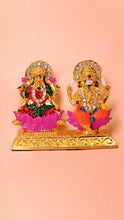 Load image into Gallery viewer, Laxmi Ganesh Idol Statue showpiece Decoration for Home Gold