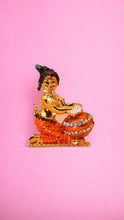 Load image into Gallery viewer, Lord Krishna,Bal gopal Statue,Temple,Office decore(1.8cm x1.5cm x0.5cm)Orange